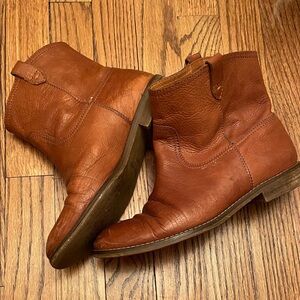 Madewell Brown Leather Boots